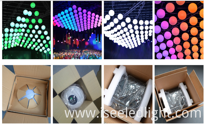 DMX Kinetic ball packing